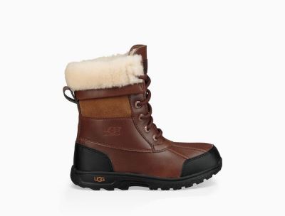 UGG Butte II CWR Big Kids Boots Chocolate - AU 243ZD